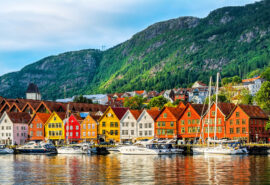 Waterfront in Bergen, Norway