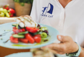 Zorba Cat Aga lunch