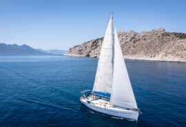 Zorba yacht Greek island sailing holiday in the Saronic Islands