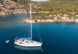 Zorba anchored Greece
