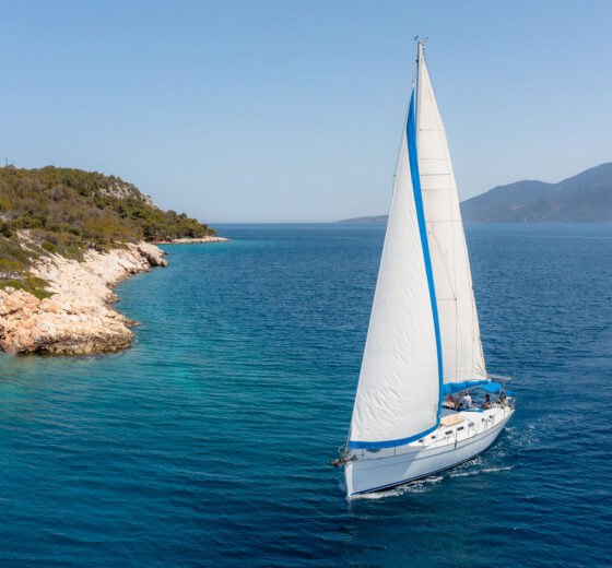 Zorba full sails Greece