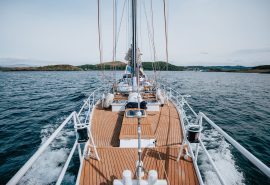 Zuza view of deck onboard