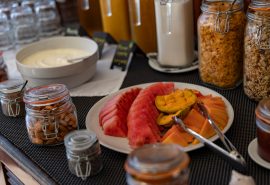 breakfast on board Chronos Rhea