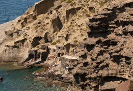 pollara beach Salina Aeolian Islands