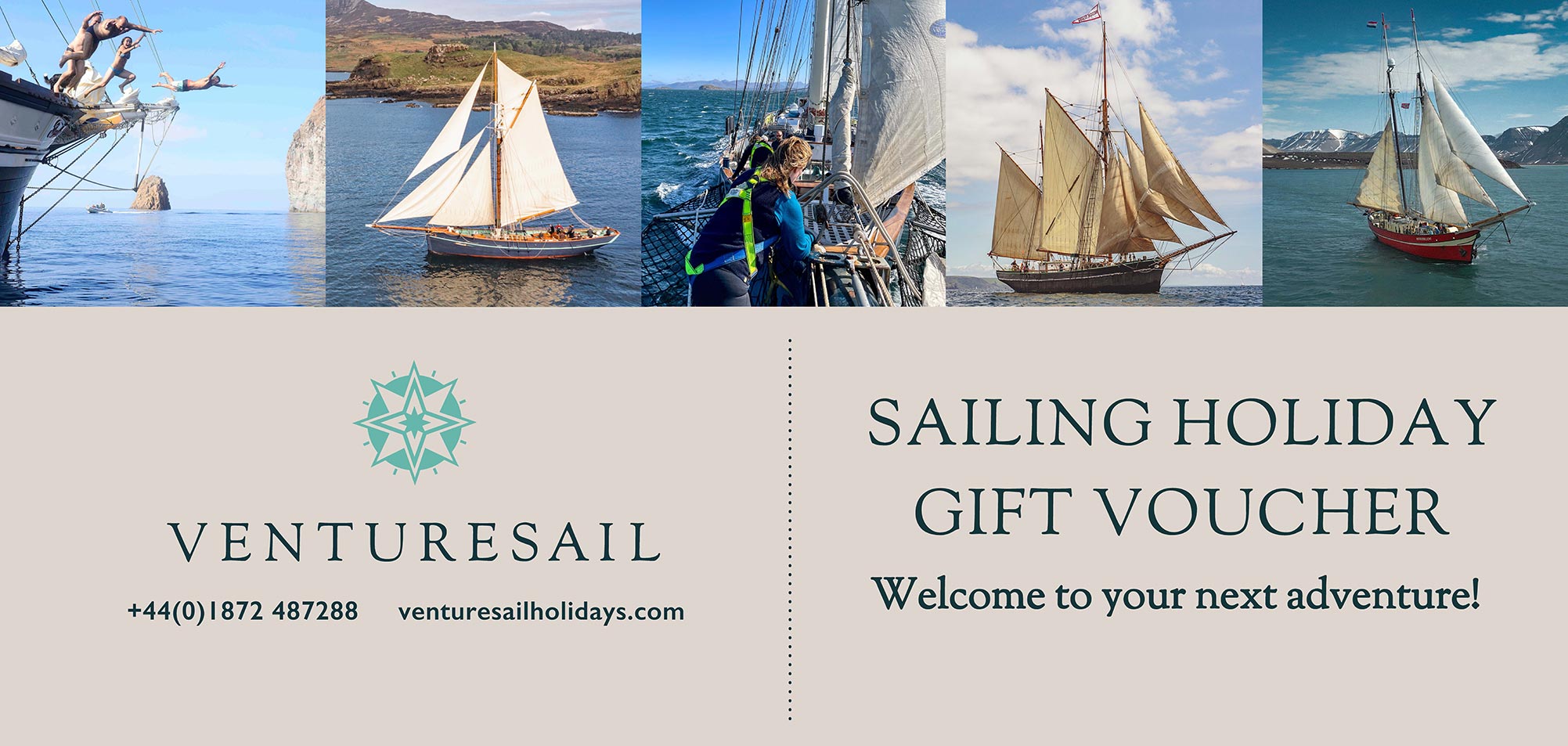 Sailing holiday gift vouchers for boat lovers and adventure seekers